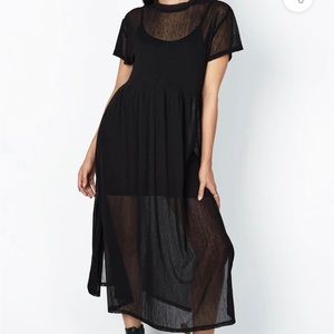 Mary Wyatt DELIRIUM NOIR MAXI DRESS